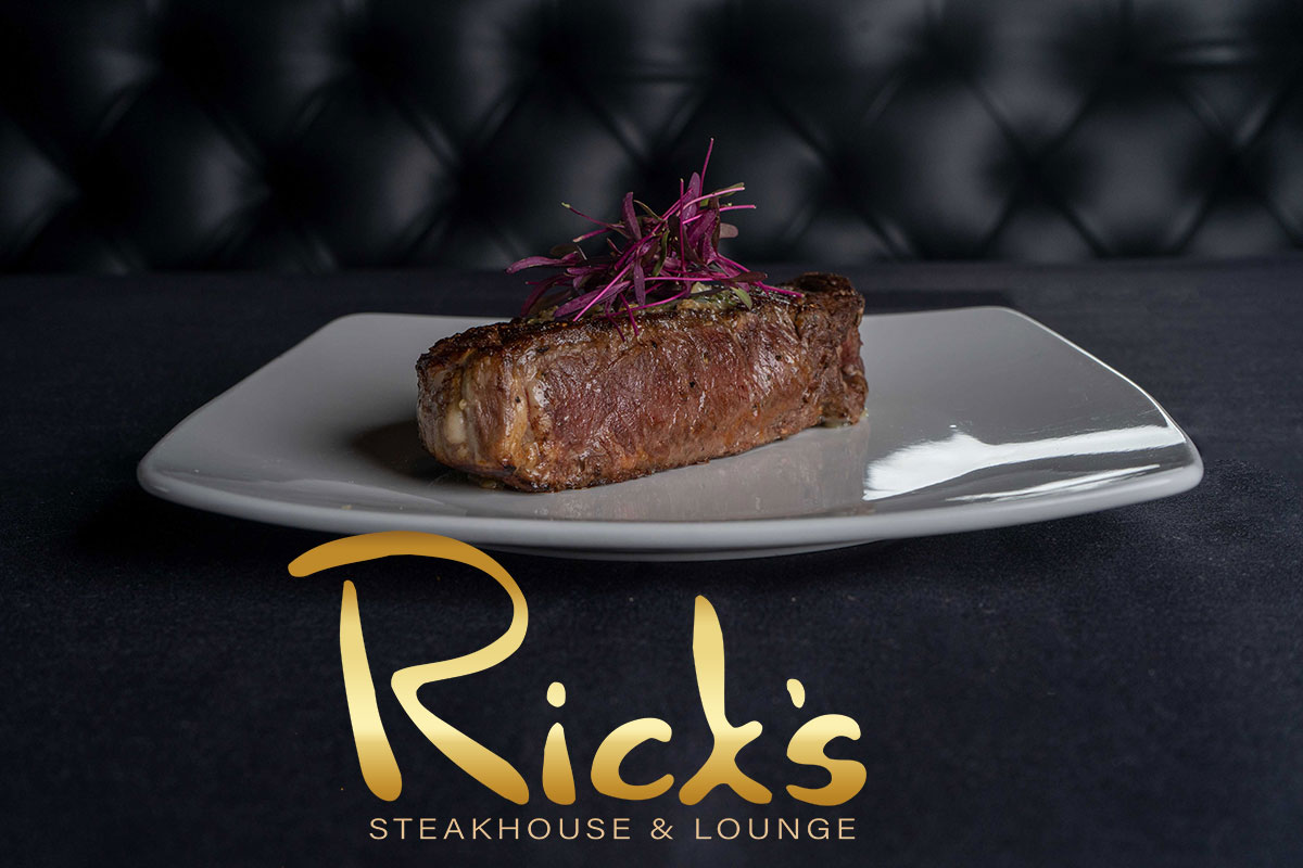 Ricks Steakhouse perfect steak Miami 