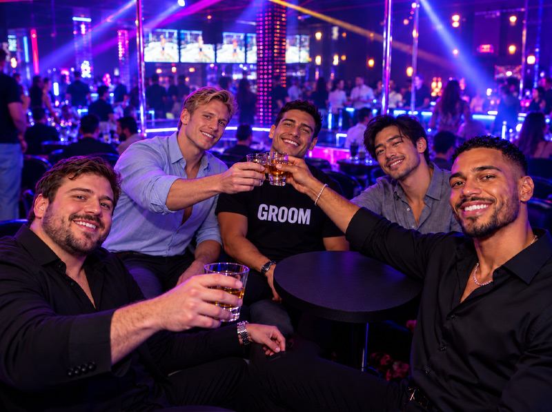 Bachelor party VIP experience at Scarlett's Cabaret Miami