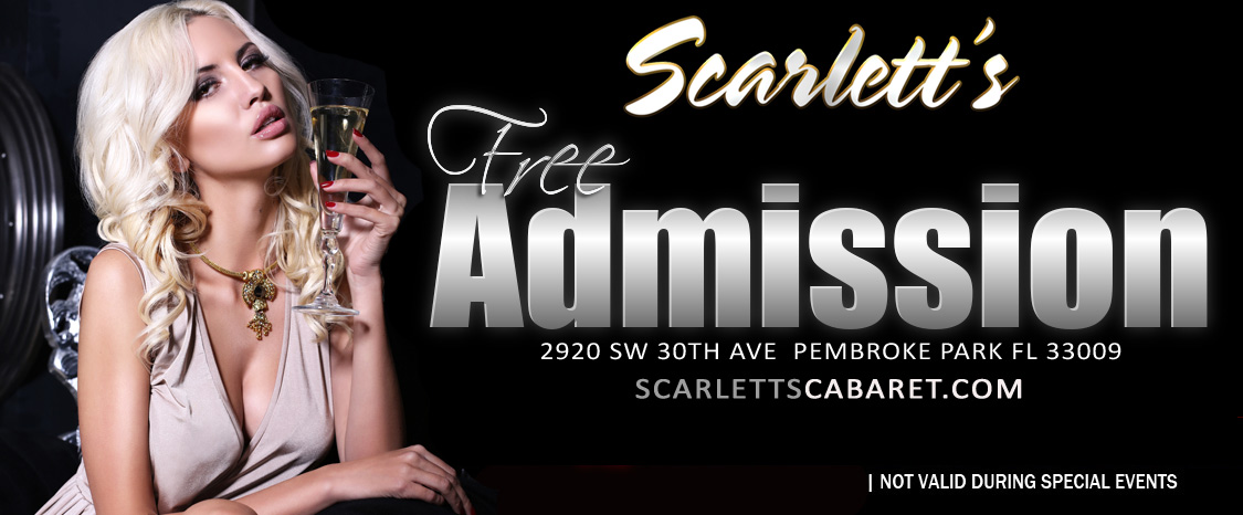 Scarlett's Cabaret  Strip Club Near Pembroke Pines